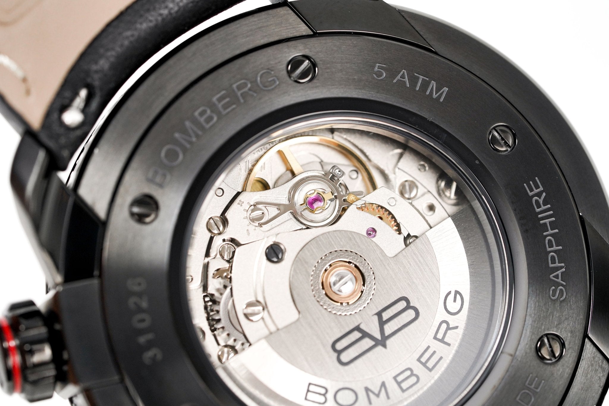 Bomberg Watch BB-01 Automatic Red Skull