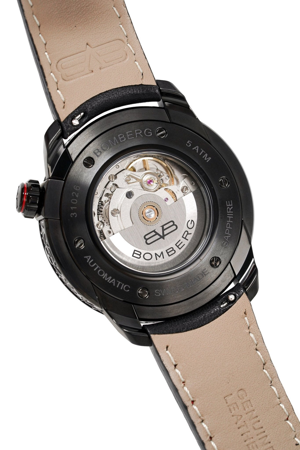 Bomberg Watch BB-01 Automatic Red Skull