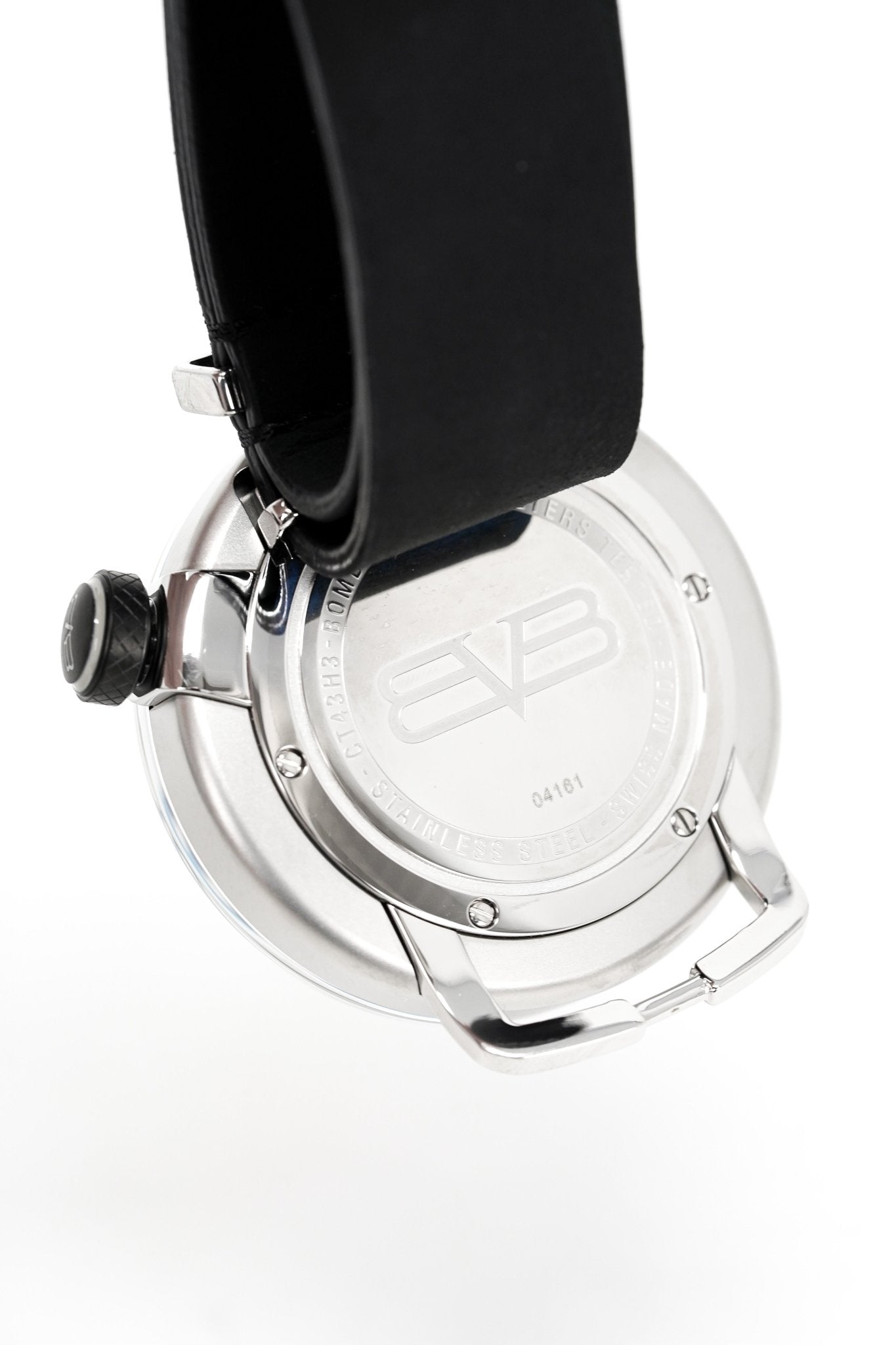 Bomberg Men's Watch BB-01 Stainless Steel Black