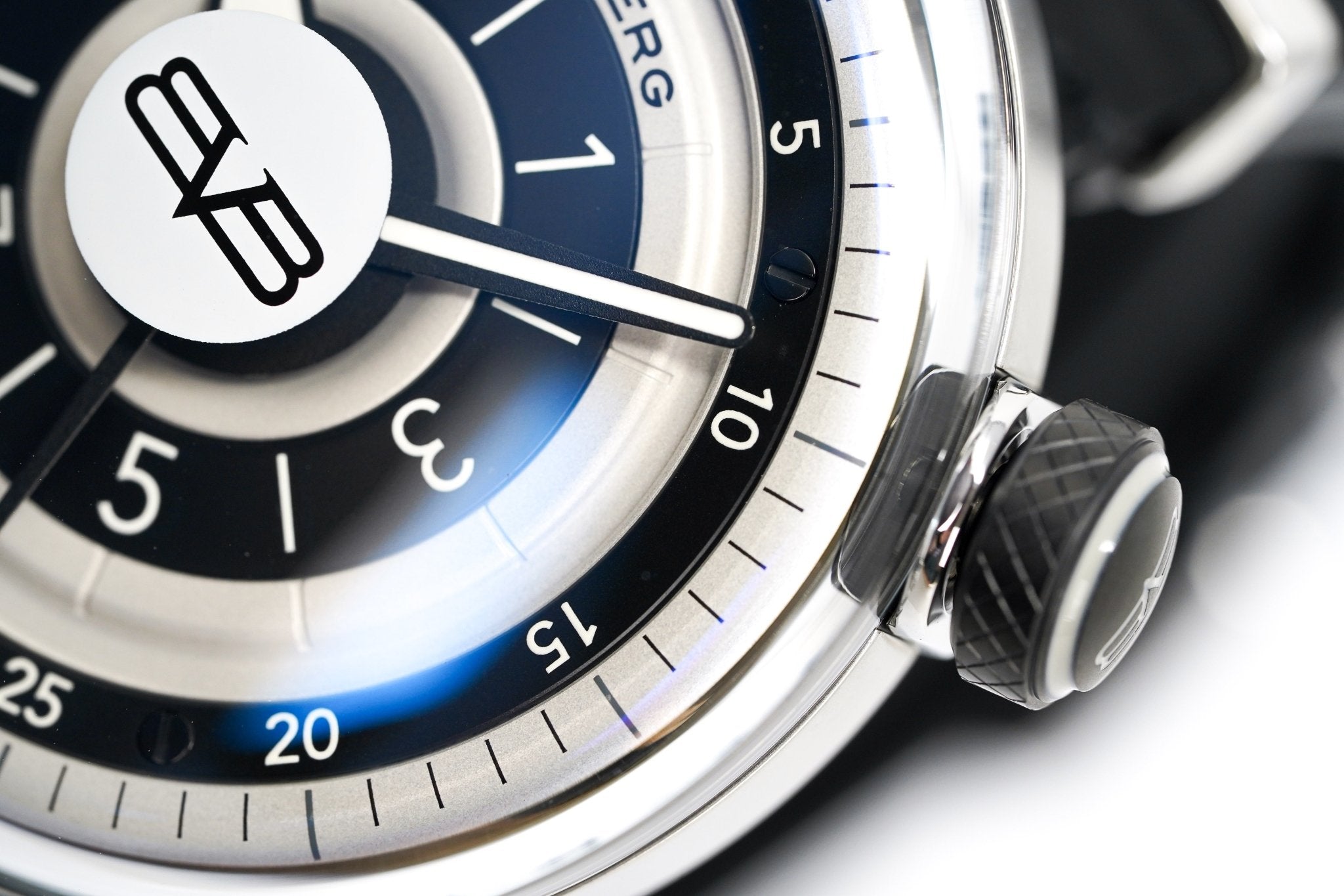 Bomberg Men's Watch BB-01 Stainless Steel Black