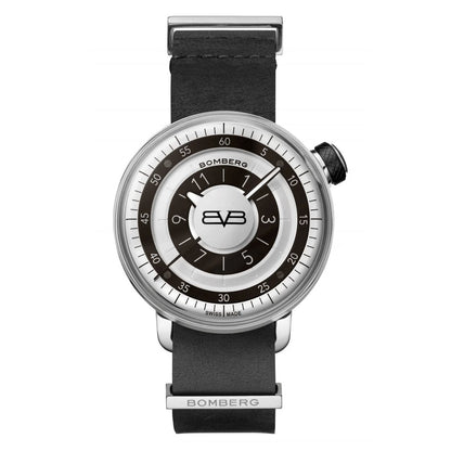 Bomberg Men's Watch BB-01 Stainless Steel Black