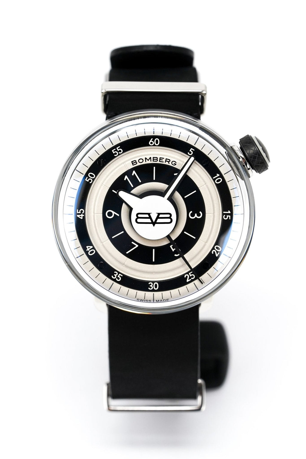 Bomberg Men's Watch BB-01 Stainless Steel Black