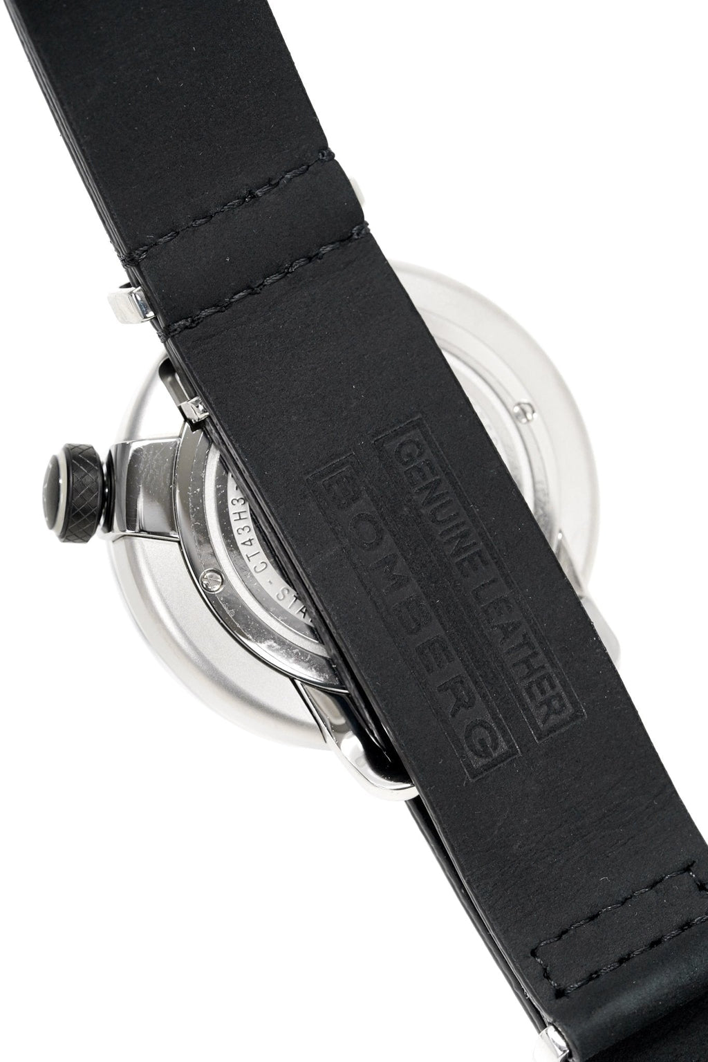 Bomberg Men's Watch BB-01 Stainless Steel Black