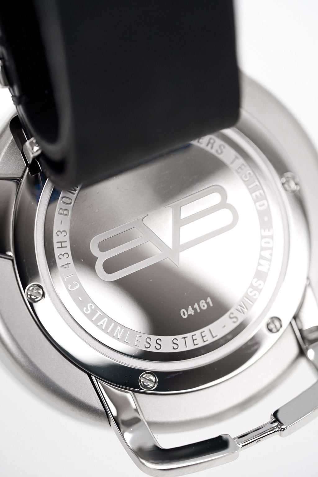Bomberg Men's Watch BB-01 Stainless Steel Black
