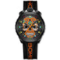 Bomberg Sugar Skull Orange Men's Limited Edition Watch