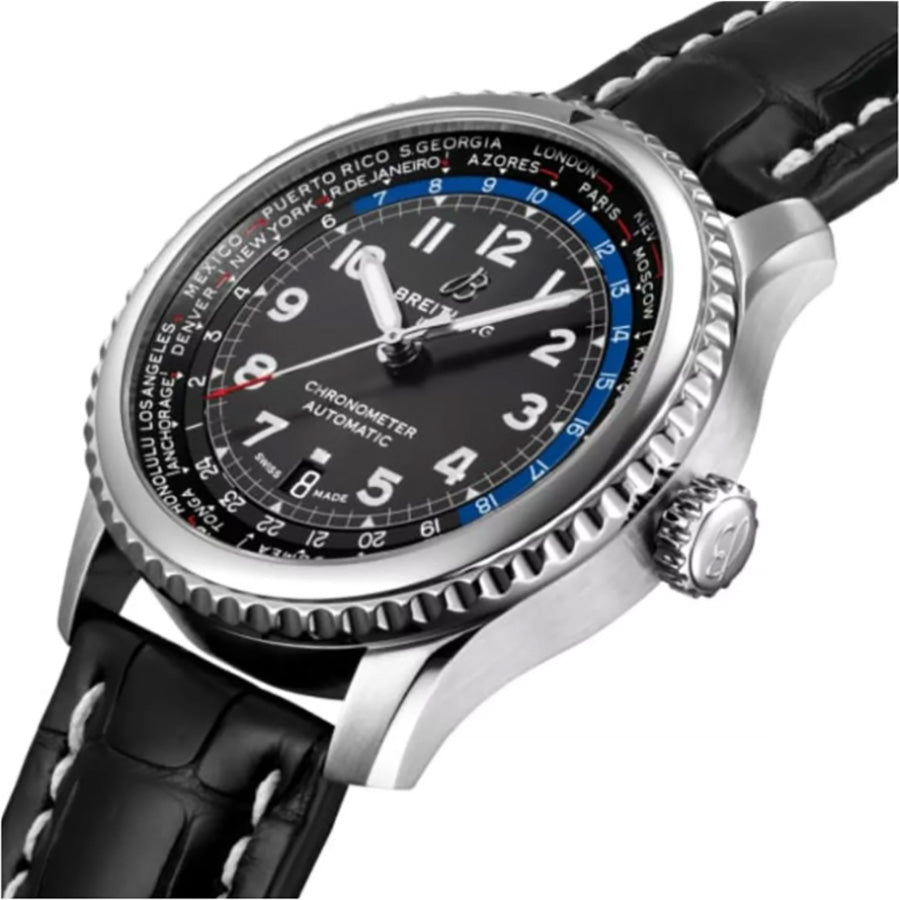 Breitling Navitimer Aviator 8 B35 Automatic Unitime 43 Men's Watch AB3521U41B1P1