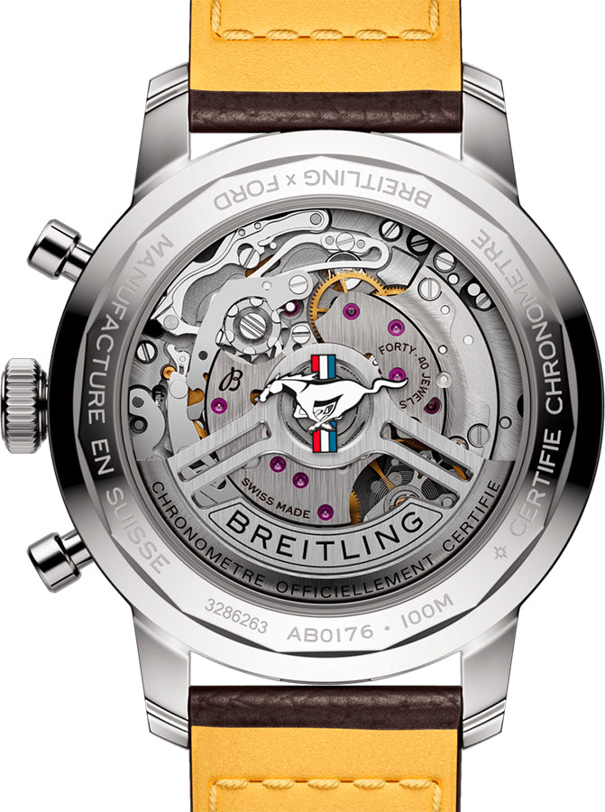 Breitling Top Time B01 Ford Mustang Automatic 41mm Men's Watch AB01762A1L1X1