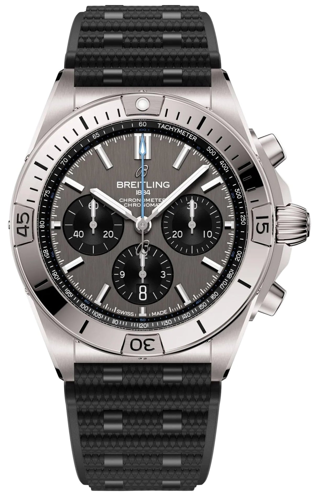 Breitling Chronomat B01 42 Chronograph Grey Dial Men's Watch EB0134101M1S1