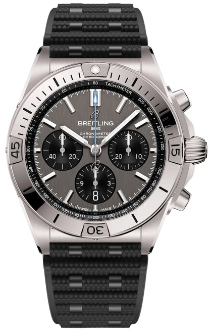 Breitling Chronomat B01 42 Chronograph Grey Dial Men's Watch EB0134101M1S1