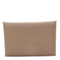 Epsom Calvi Card Case Etoupe