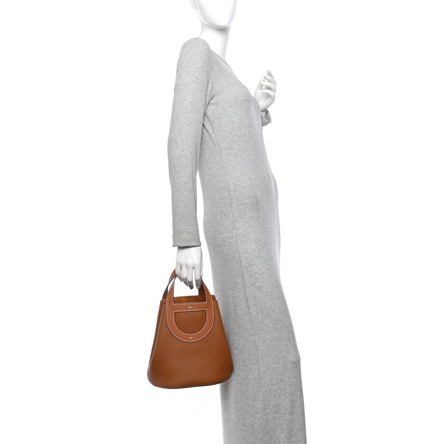 Taurillon Clemence Swift In-The-Loop 23 Bag Gold