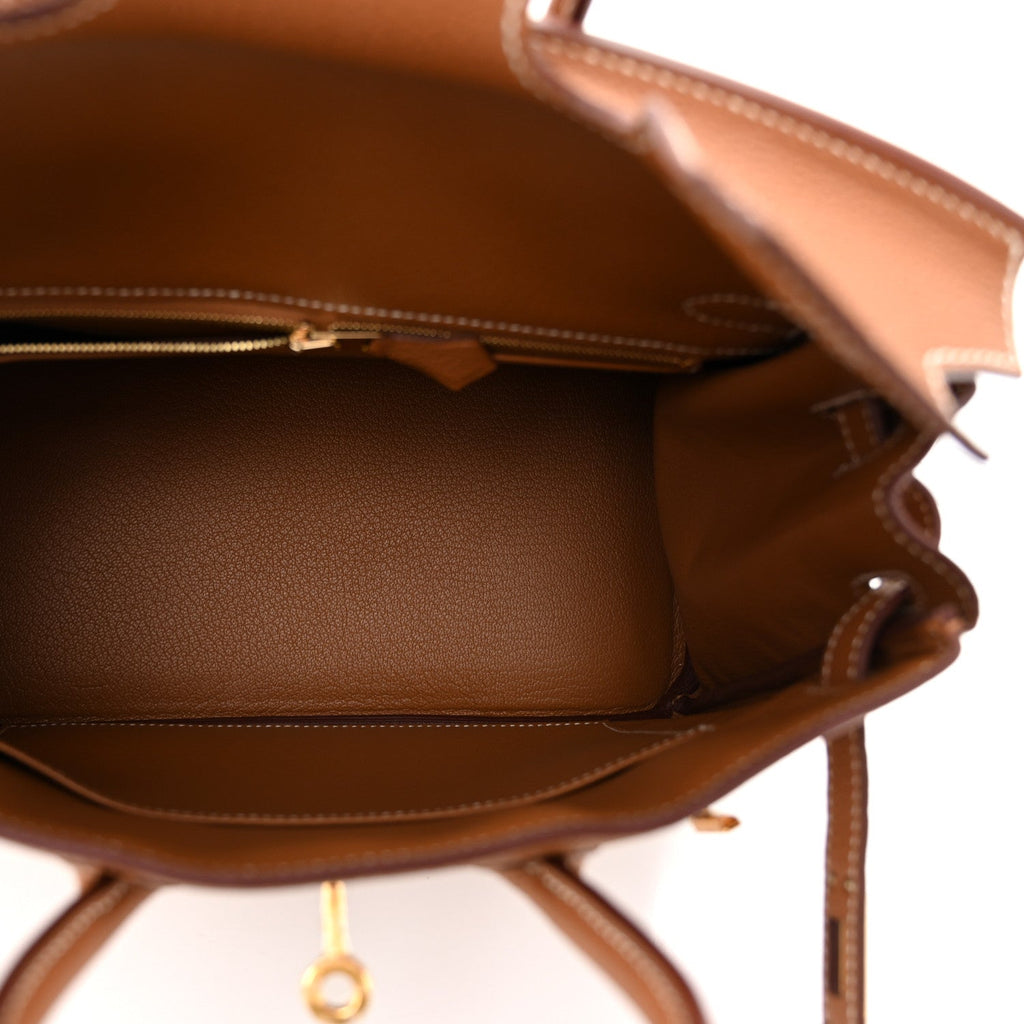 Togo Birkin 25  Gold