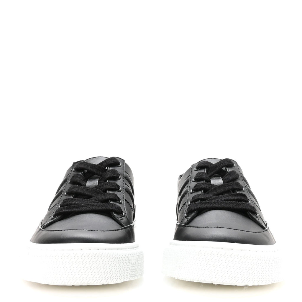 Calfskin Deep Sneakers 36 Black