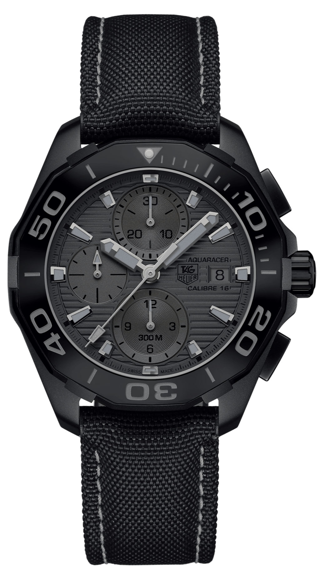 Tag Heuer Aquaracer Titanium Grey Dial Watch for Men - CAY218B.FC6370