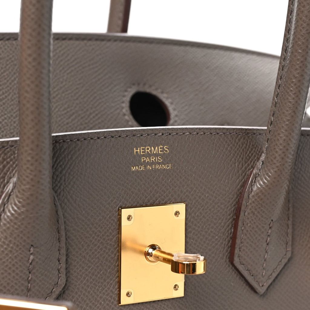 Epsom Birkin Sellier 30 Etain