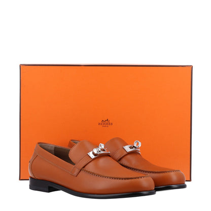 Calfskin Womens Destin Loafer 36 Naturel