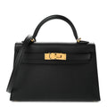 Epsom Mini Kelly Sellier 20 Black