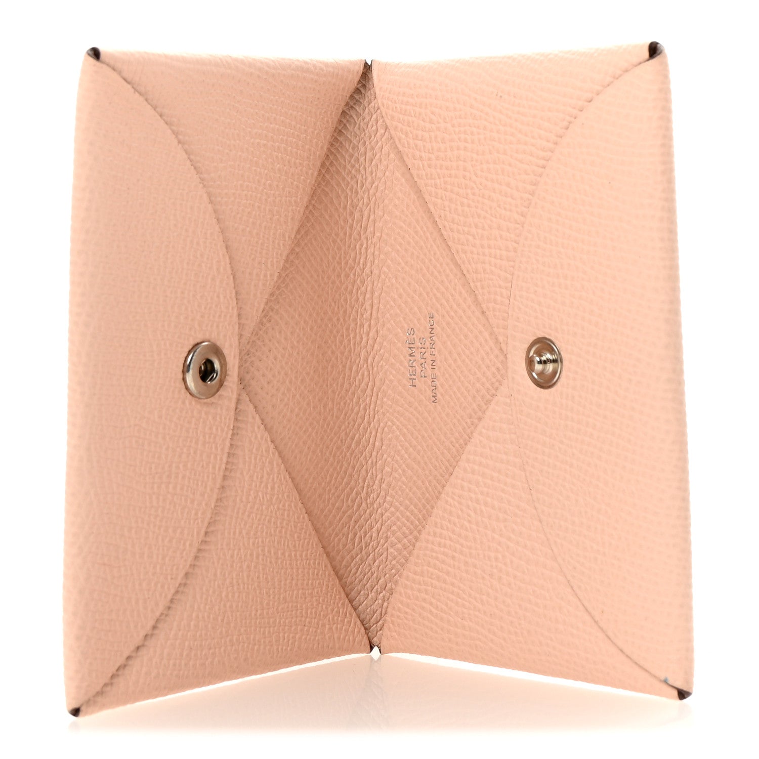 Epsom Calvi Card Case Rose Eglantine