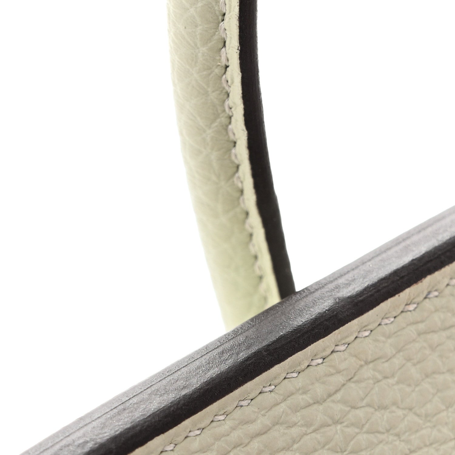 Togo Birkin 25 Gris Neve