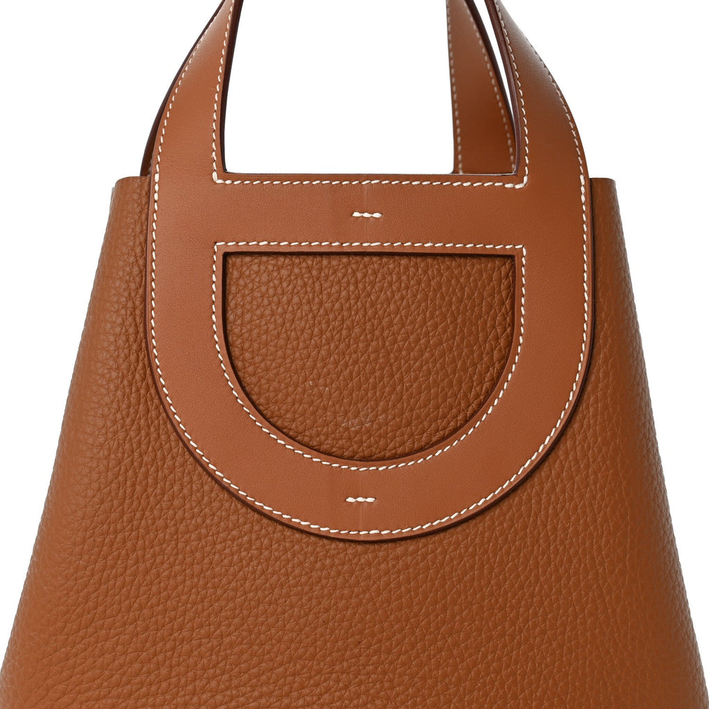 Taurillon Clemence Swift In-The-Loop 23 Bag Gold