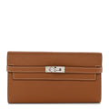 Epsom Kelly Longue Wallet Gold