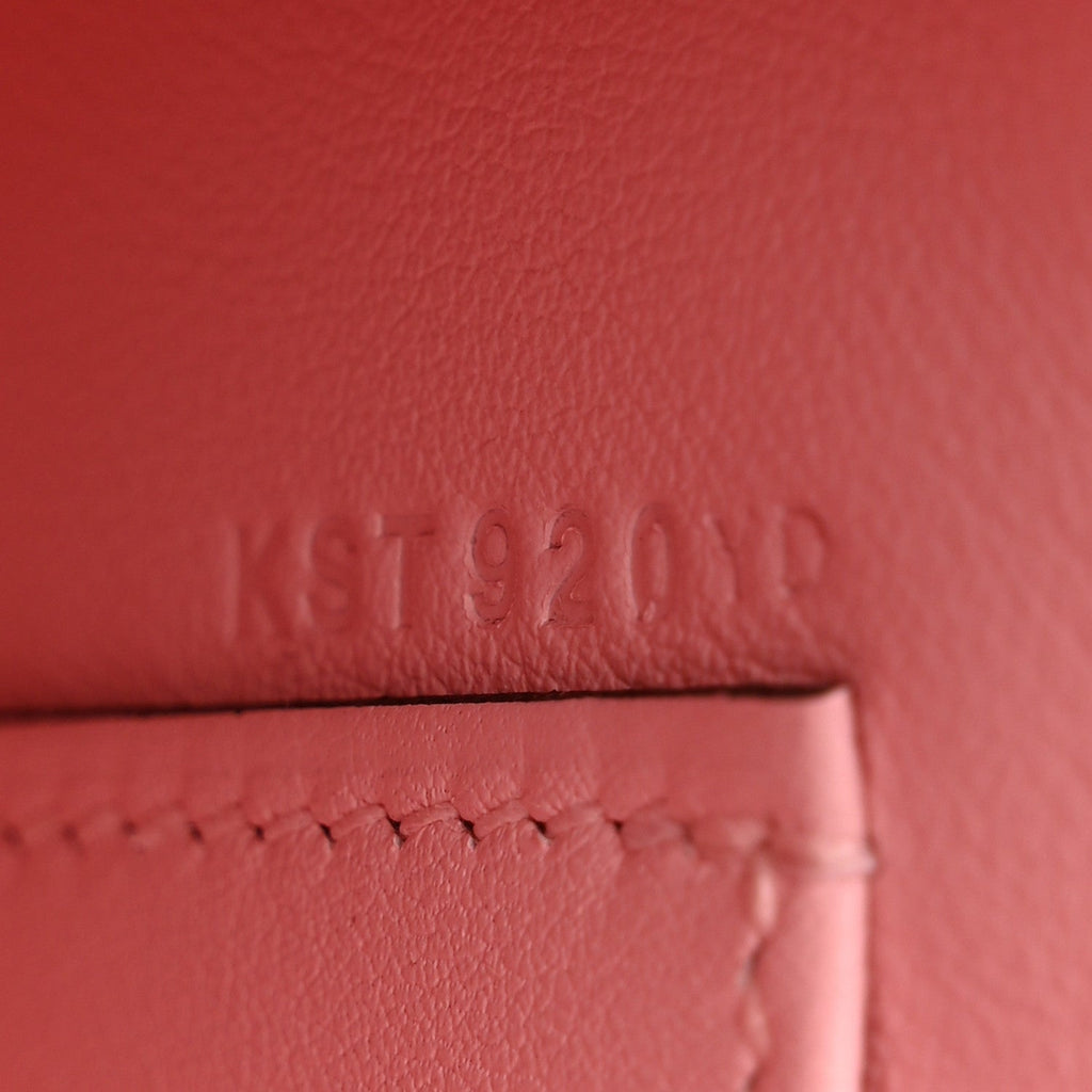 Swift Kelly Pochette Clutch Rose Sakura