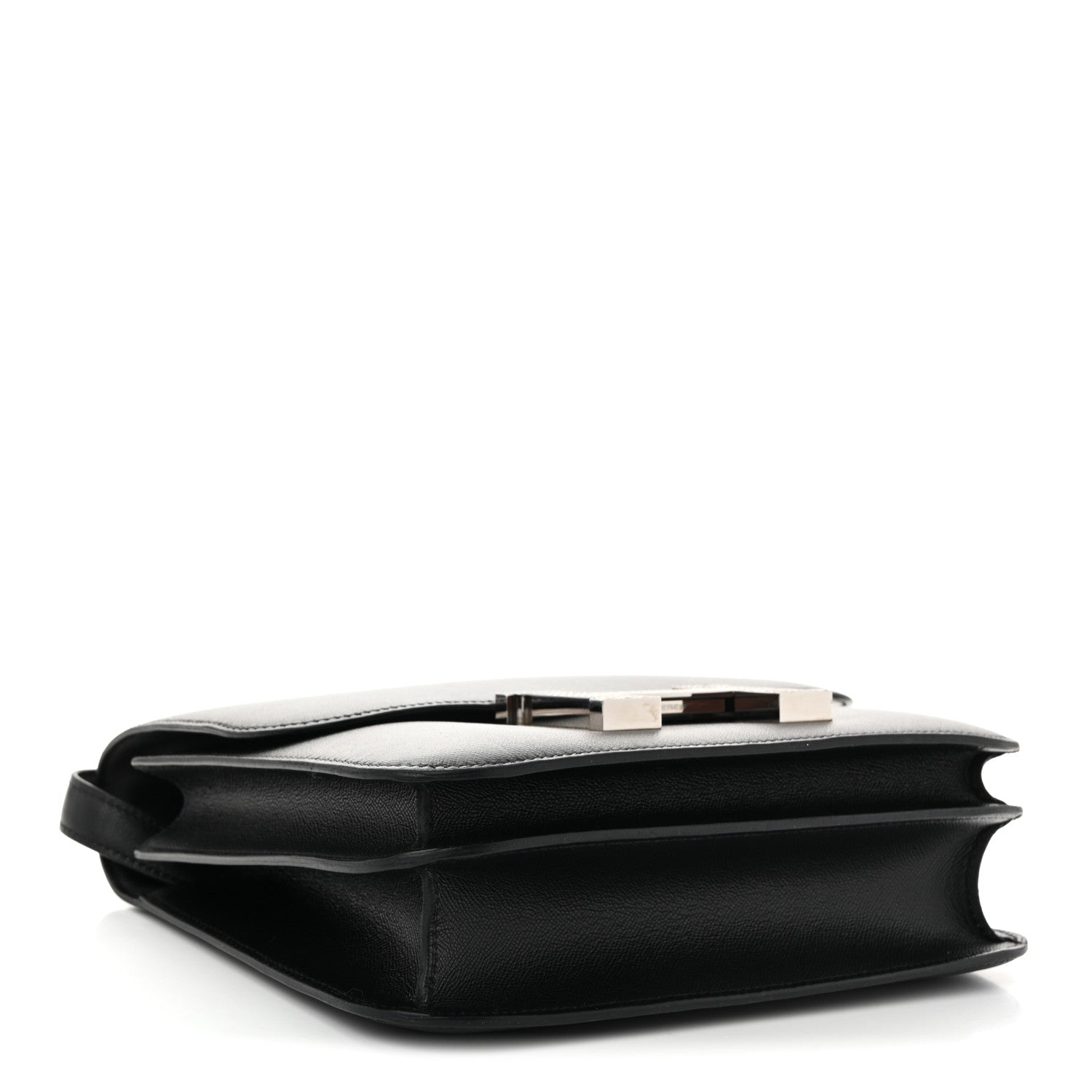 Madame Calfskin Lizard Constance 24 Black Ombre
