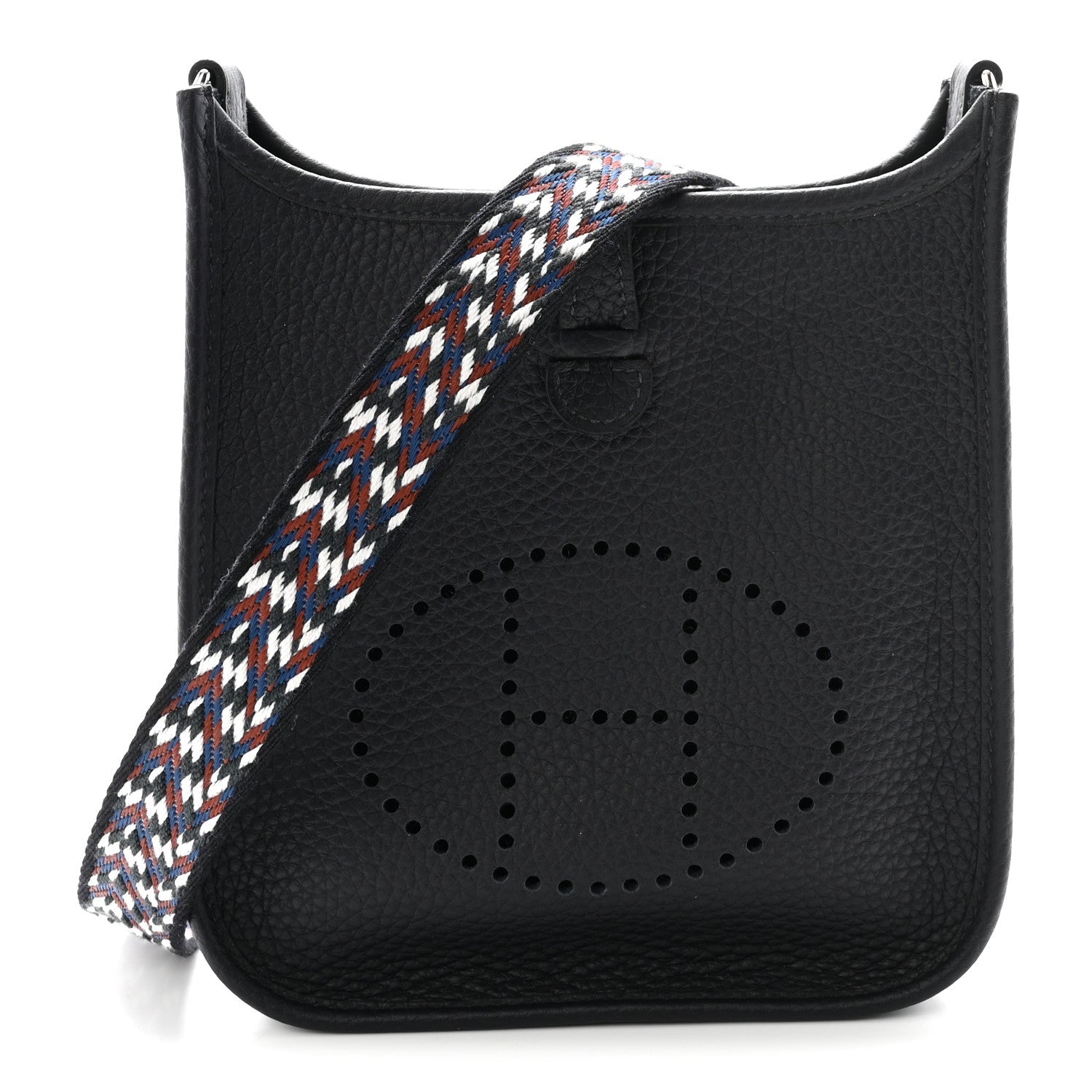 Taurillon Clemence Zigzag Evelyne TPM Caban Black Bleu Zellige Indigo