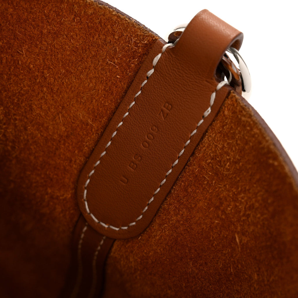 Taurillon Clemence Swift In-The-Loop 18 Bag Gold