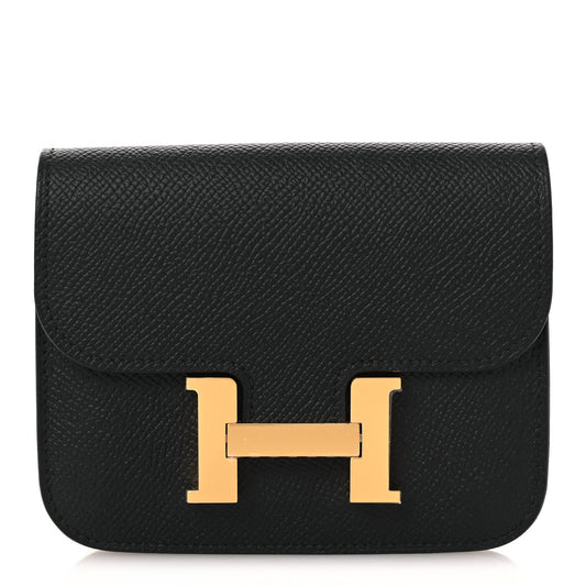 Epsom Constance Slim Wallet Black