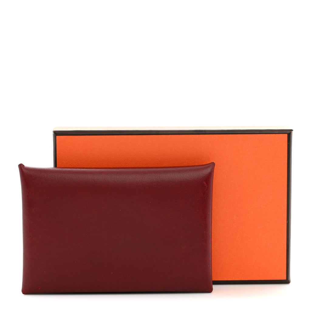 Box Calvi Card Case Rouge H