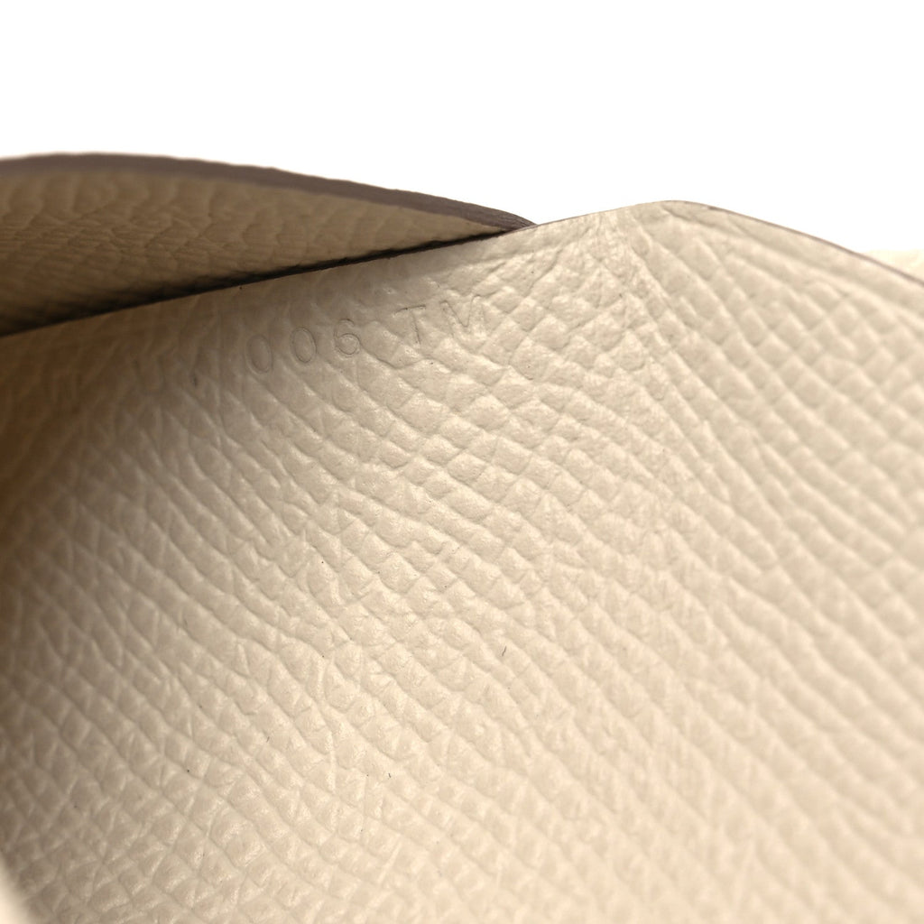 Epsom Calvi Duo Card Case Craie