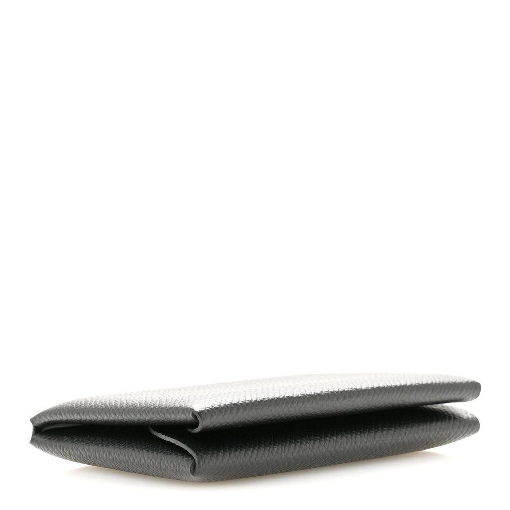 Epsom Calvi Duo Card Case Black