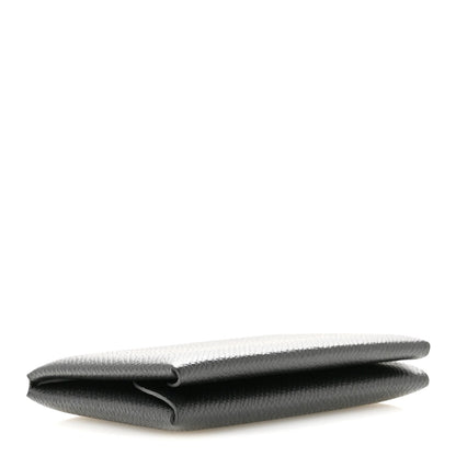 Epsom Calvi Duo Card Case Black