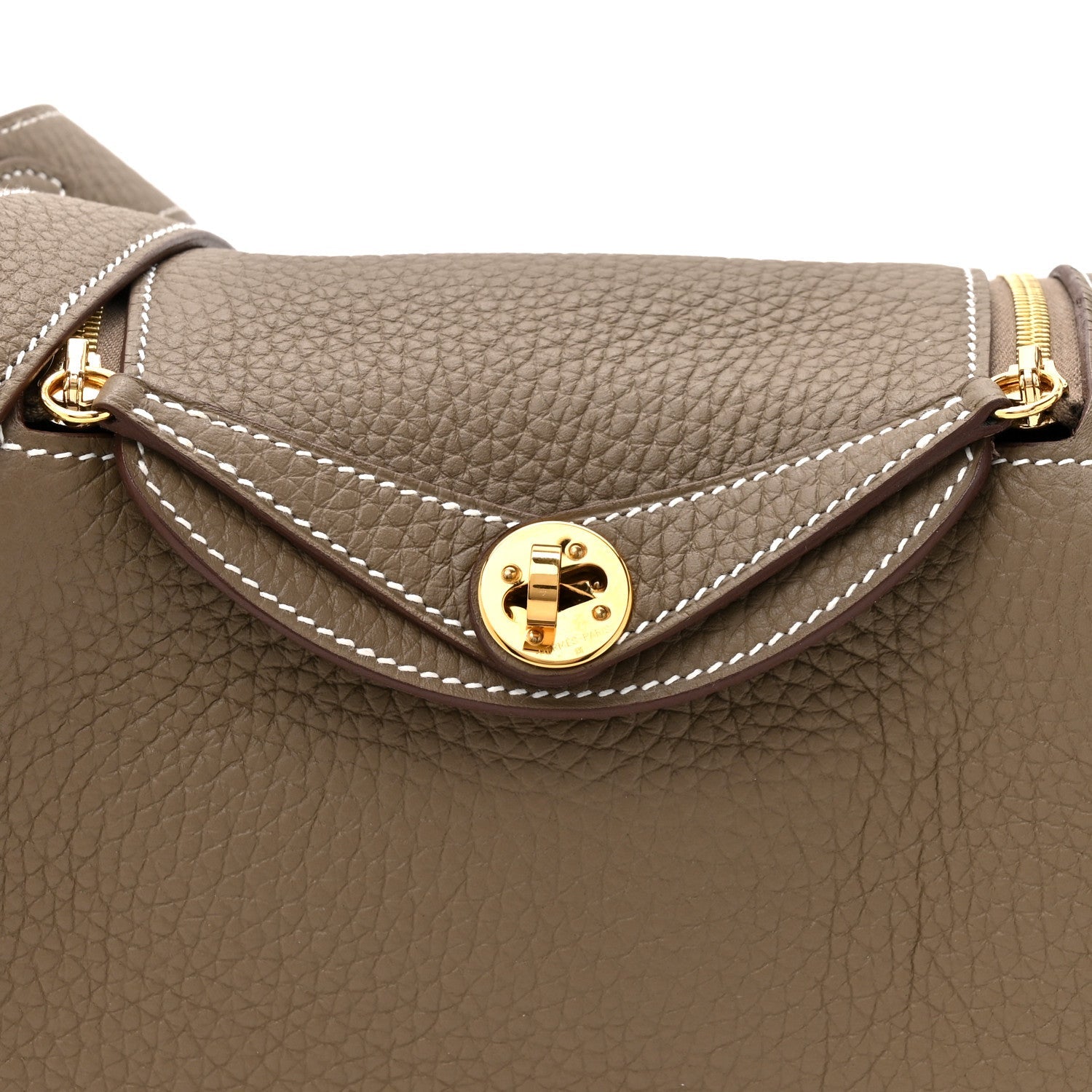 Taurillon Clemence Mini Lindy 20 Etoupe