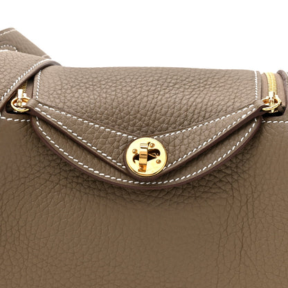 Taurillon Clemence Mini Lindy 20 Etoupe