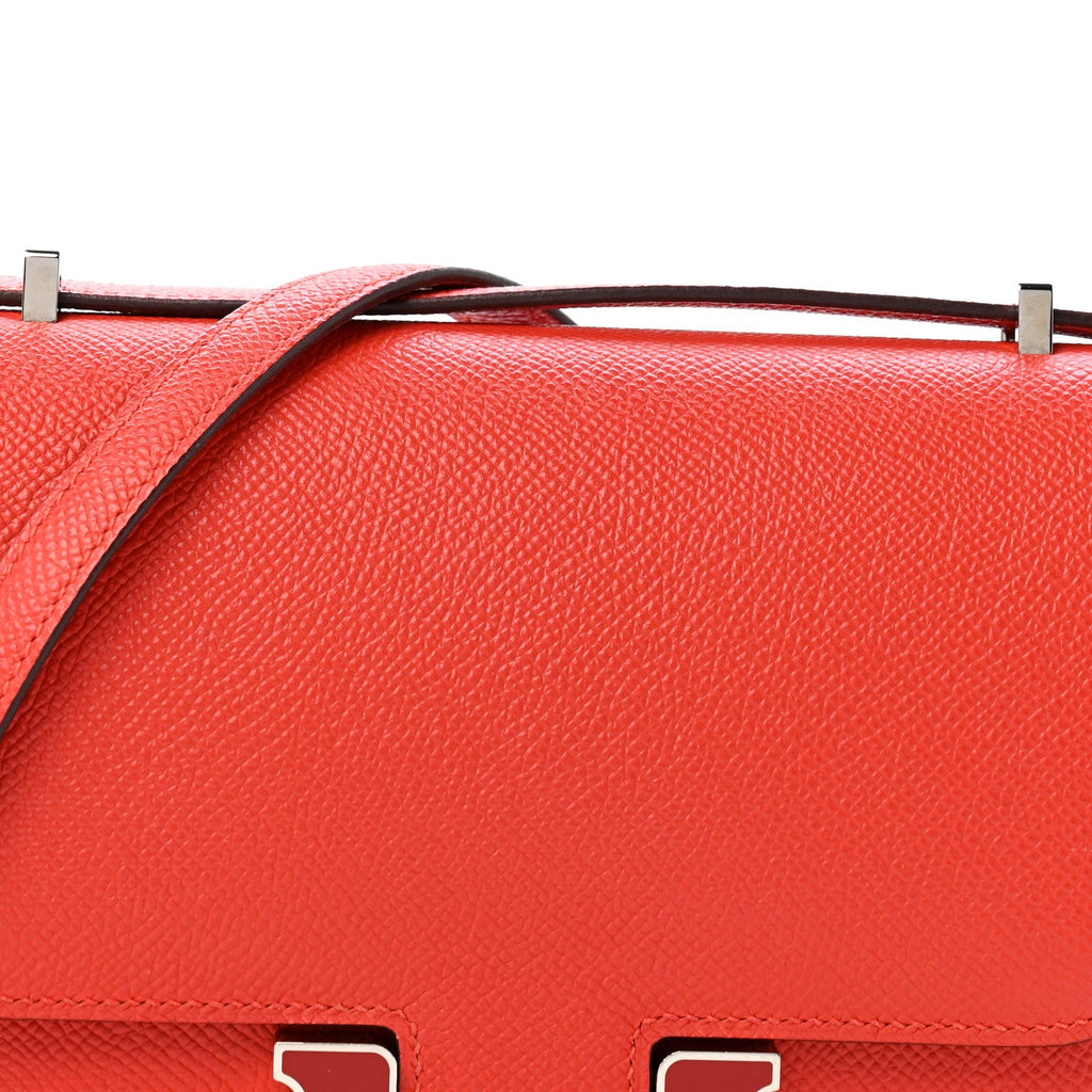 Epsom Enamel Constance 18 Capucine Sanguine