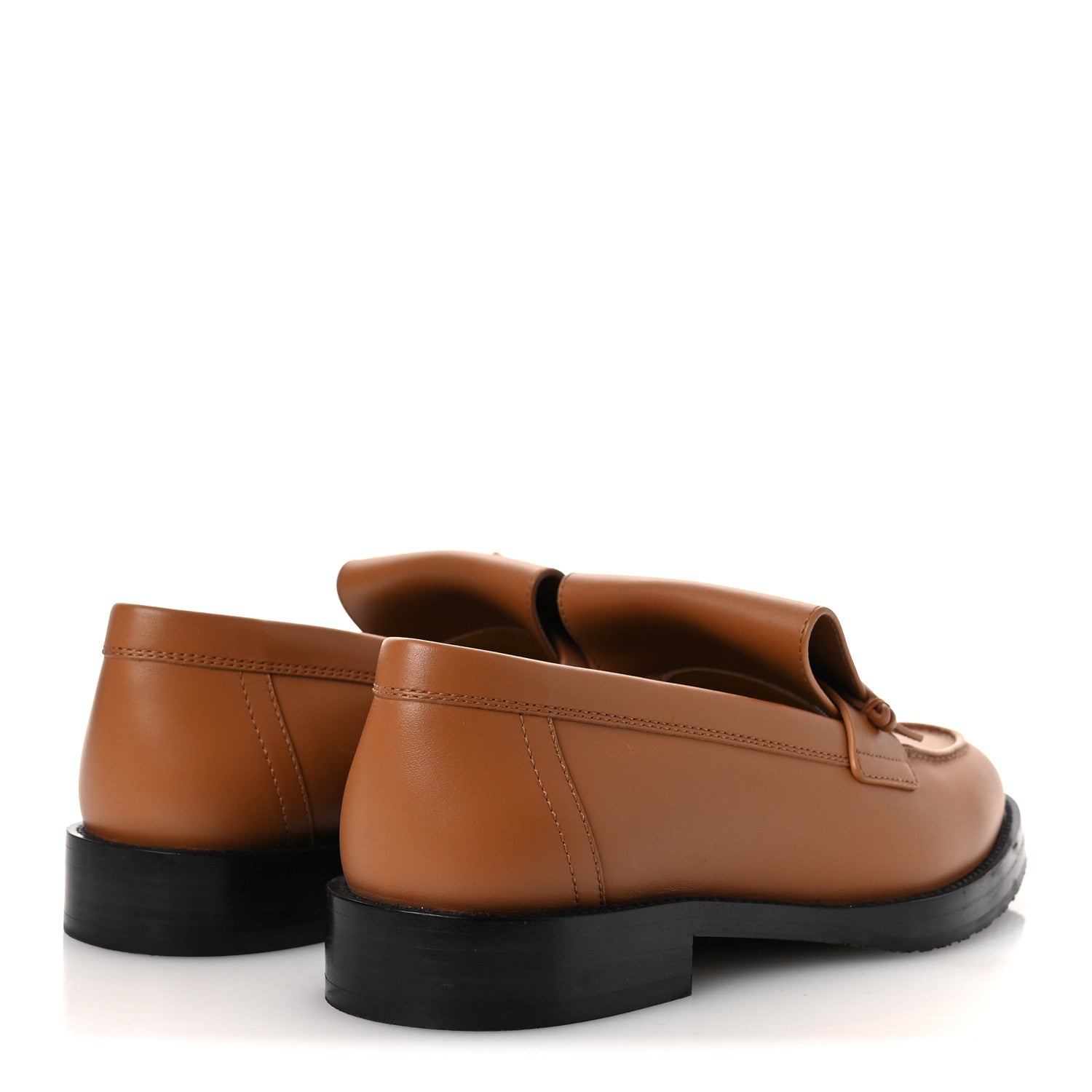 Calfskin Womens Impact Loafers 36 Naturel