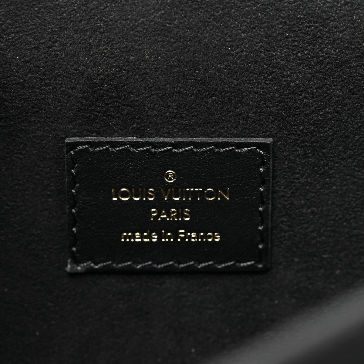 Empreinte Monogram Giant Broderies Pochette Metis Black