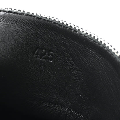 Toile De Coton Calfskin Game Slip On Sneakers 42.5 Prunoir Black