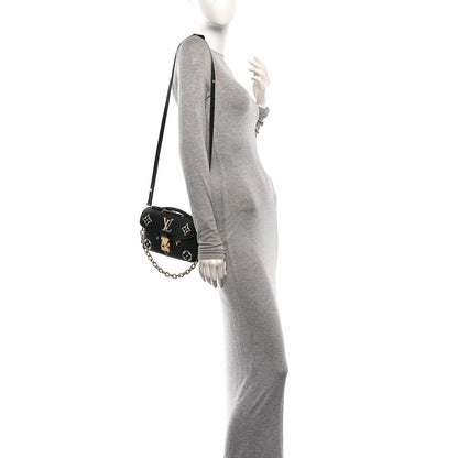 Empreinte Monogram Giant Pochette Metis East West Black Beige