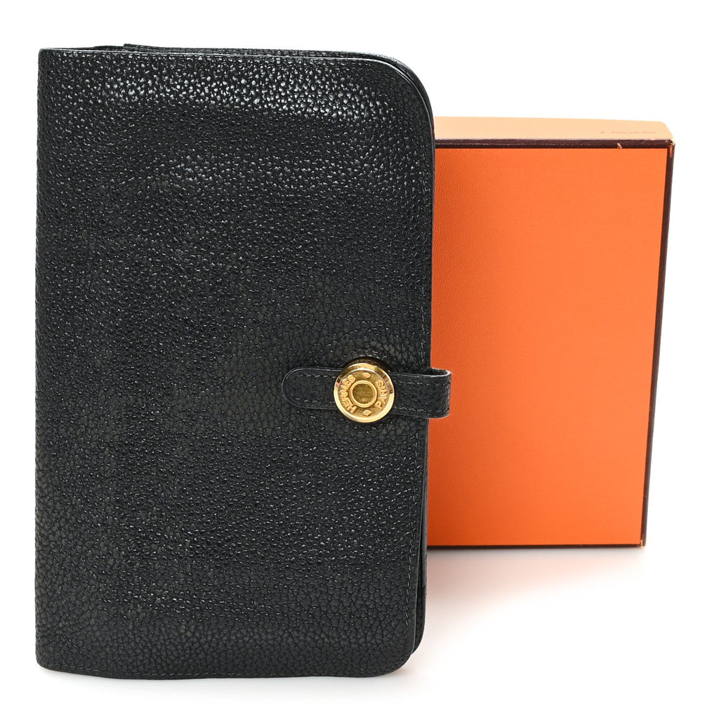 Togo Dogon Duo Wallet Black