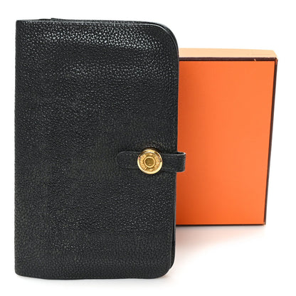 Togo Dogon Duo Wallet Black