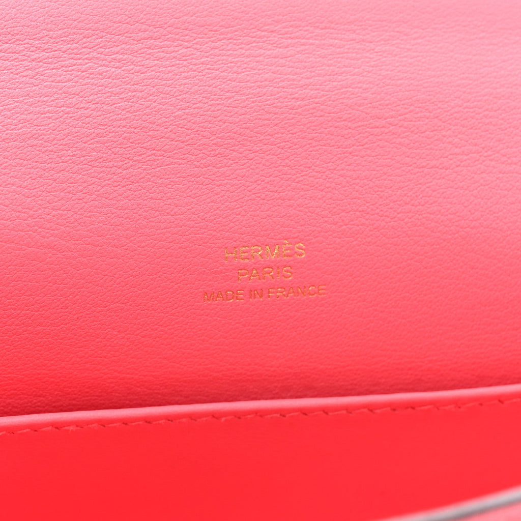 Swift Kelly Pochette Clutch Rose Azalee