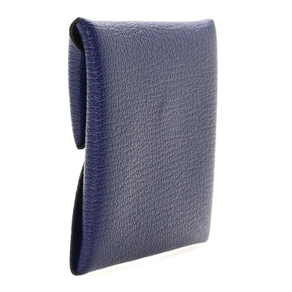 Chevre Mysore Bastia Coin Purse Bleu Encre