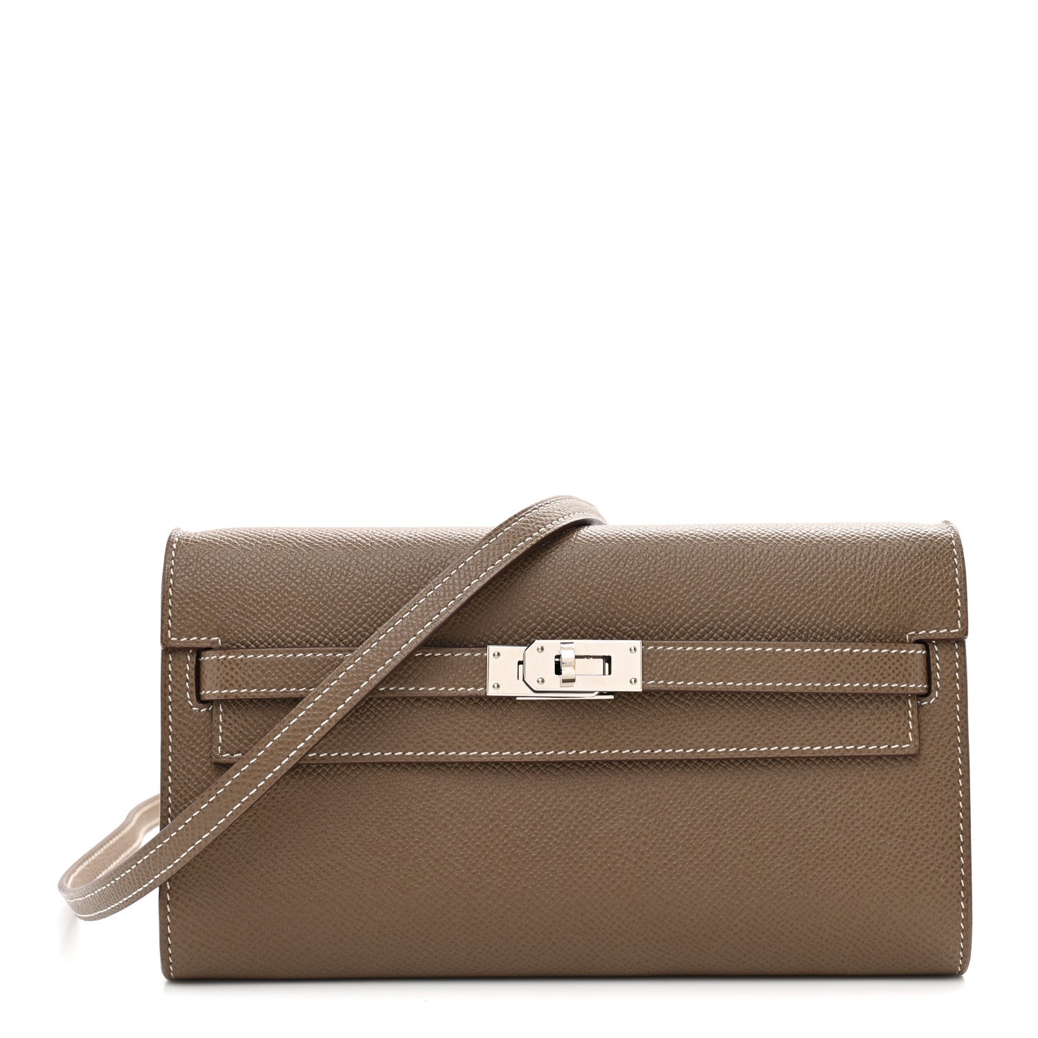 Epsom Kelly Wallet To Go Etoupe