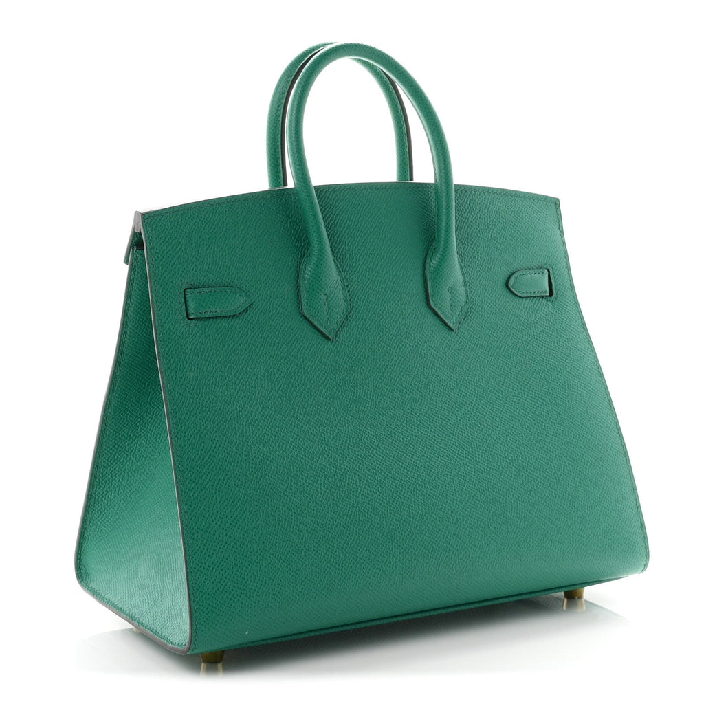 Epsom Birkin Sellier 25 Vert Jade