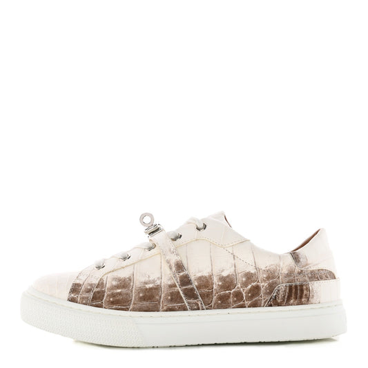 Matte Niloticus Crocodile Himalaya Day Sneaker Blanc
