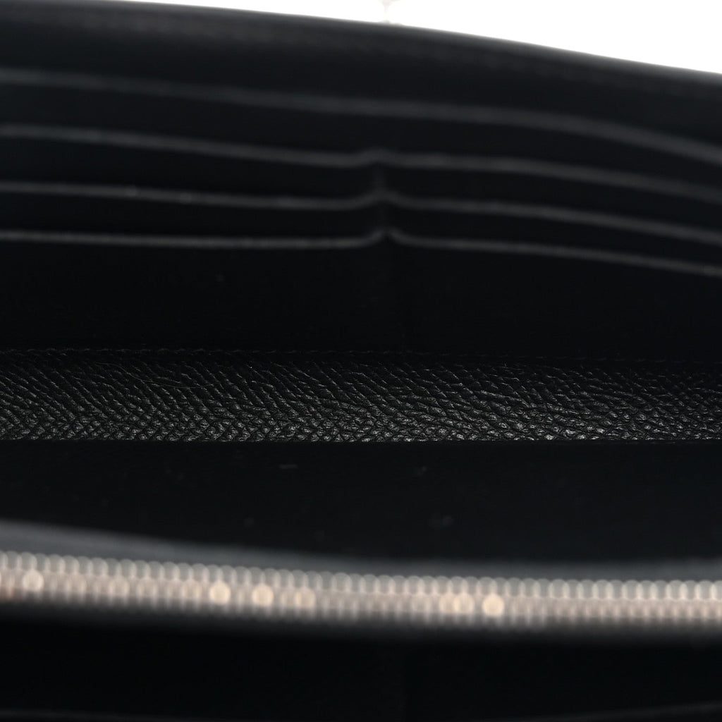 Epsom Kelly Longue Wallet Black