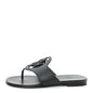 Calfskin Womens Mage Sandals 39 Black